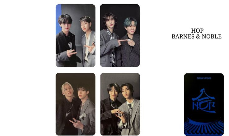 Stray Kids Hop Unit (Barnes & Noble) Photocards