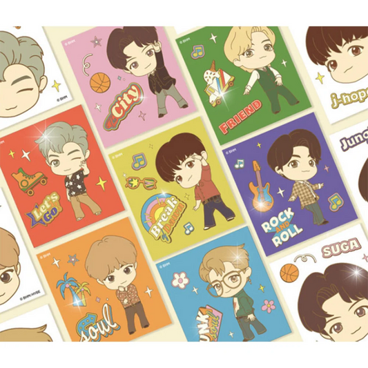 BTS TinyTan Dynamite DIY Cubic Deco Stickers Kit
