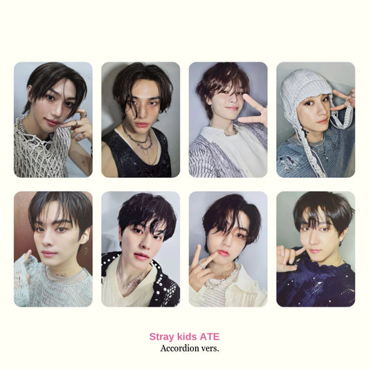 Stray Kids ATE Accordion Version Photocards