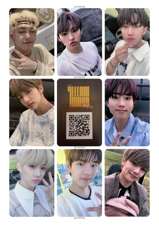 Stray Kids Yellow Wood (Outdoor Ver.) Photocards