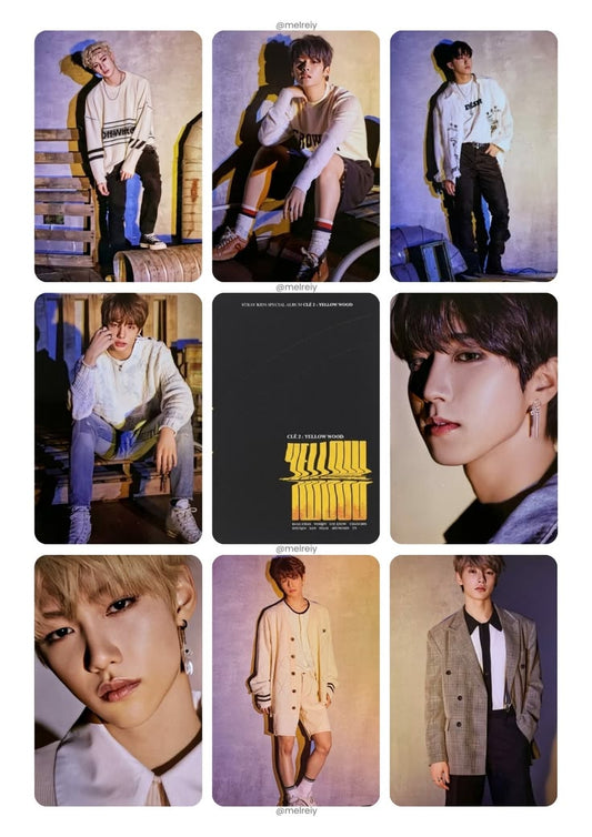 Stray Kids Yellow Wood (Concept) Photocards