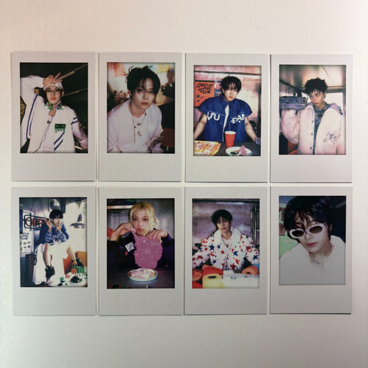 Stray Kids Starlight Supper Club Polaroid Photocards