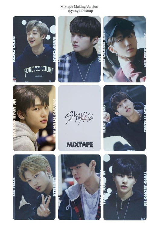 Stray Kids Mixtape (Making Ver.) Photocards