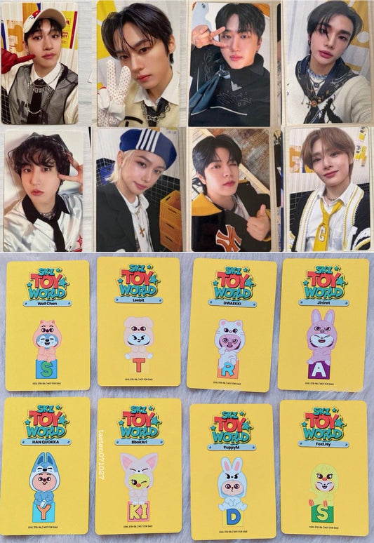 Stray Kids Toy World DVD Limited B Photocards