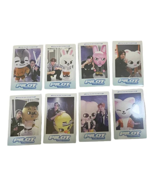 Stray Kids Pilot Offline SKZOO Polaroid Photocards