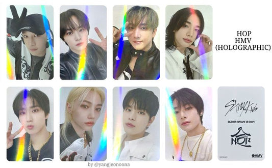 Stray Kids HOP HMV Hologram Photocards