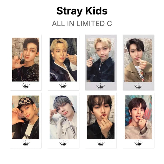 Stray Kids All In Limited Version C Photocards