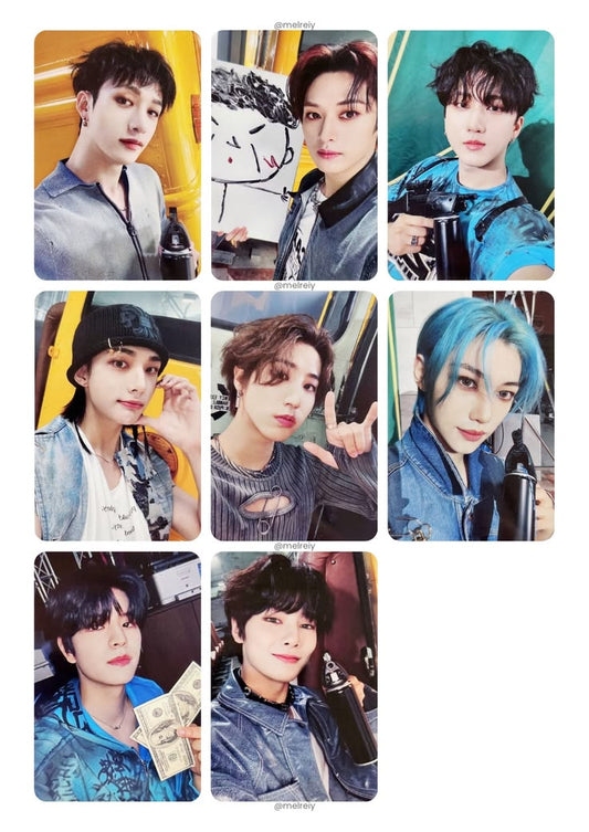 Stray Kids Rock-Star Music Korea Photocards
