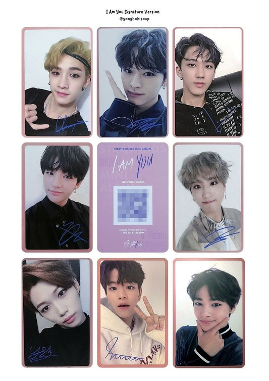 Stray Kids I Am You (Signature Ver.) Photocards