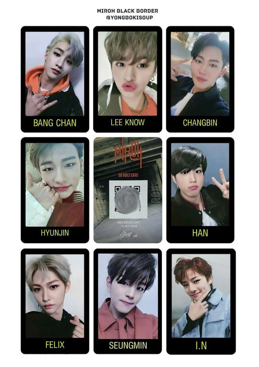 Stray Kids Miroh (Black Border) Photocards
