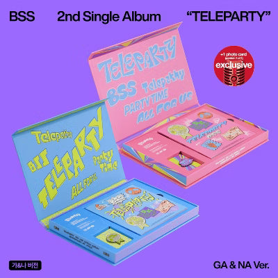 BSS (SEVENTEEN) - BSS 2ND SINGLE "TELEPARTY" (Target Exclusive, CD)