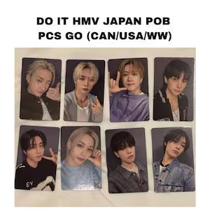 Stray Kids Do It HMV Photocards