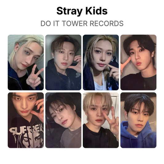 Stray Kids Do It Tower Records Photocards
