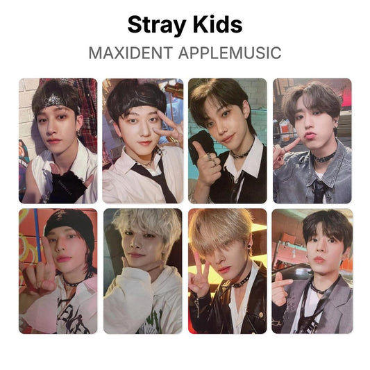 Stray Kids Maxident Apple Music Photocards