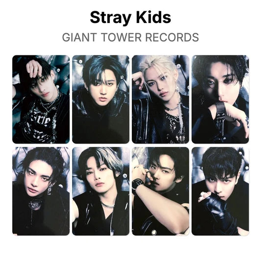 Stray Kids Giant Tower Records Photocards