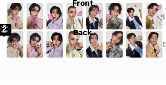 Stray Kids Hollow Fanclub B Double-Sided Photocards