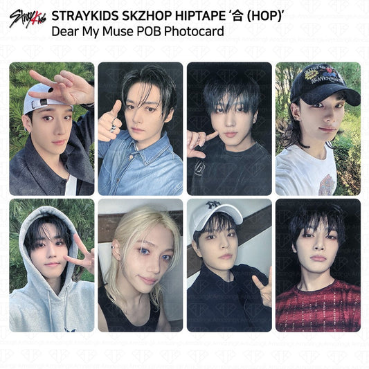 Stray Kids HOP DMM Photocards