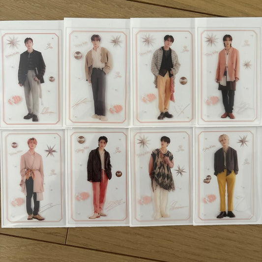 Stray Kids Japan Season's Greetings S-318 Clear Photocards