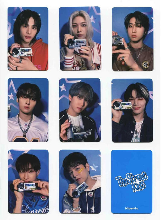 Stray Kids The Street Kids KTOWN4U Photocards