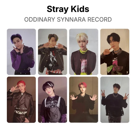 Stray Kids Oddinary Synnara Photocards