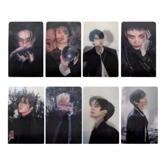 Stray Kids Do It Lenticular (Black) Photocards