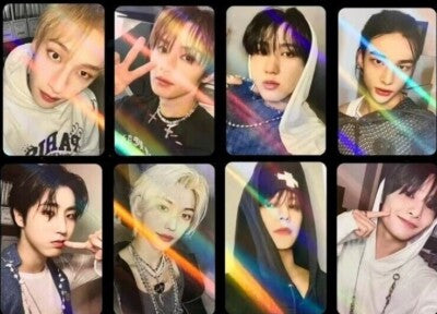 Stray Kids Rock-Star Makestar Photocards