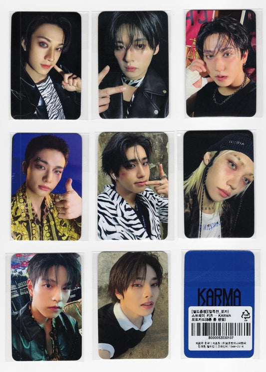 Stray Kids Karma Aladin Photocards