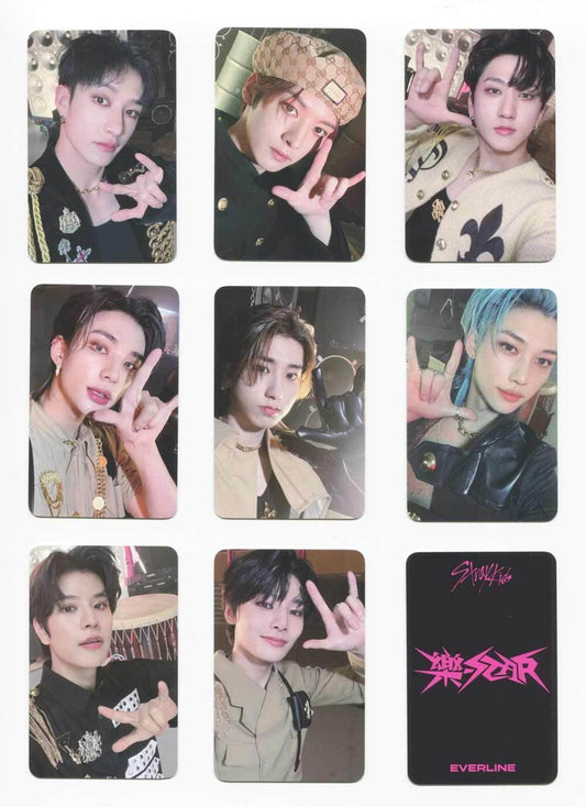 Stray Kids Rock-Star Everline Photocards