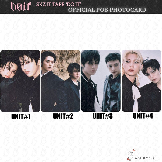 Stray Kids Do It Unit (Tower Records) Photocards