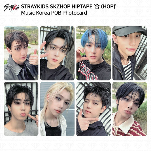 Stray Kids HOP Music Korea Photocards