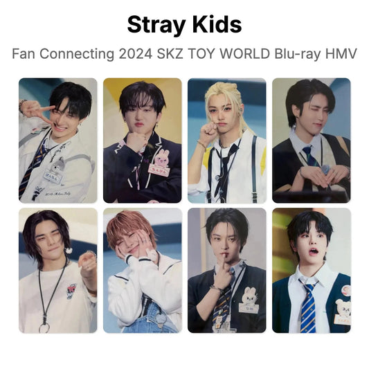 Stray Kids Toy World Blu-ray HMV Photocards
