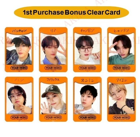Stray Kids Japan Season's Greetings Your Hero Benefit 1 Photocards