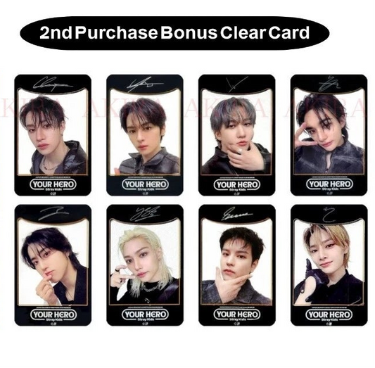 Stray Kids Japan Season's Greetings Your Hero Benefit 2 Photocards