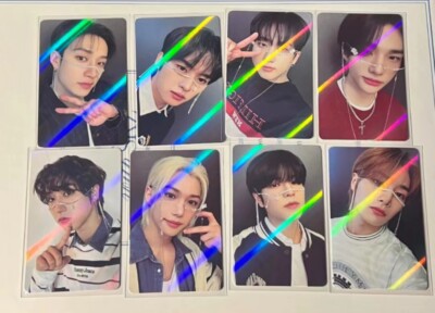Stray Kids Rock-Star KM Station VC Fansign Photocards