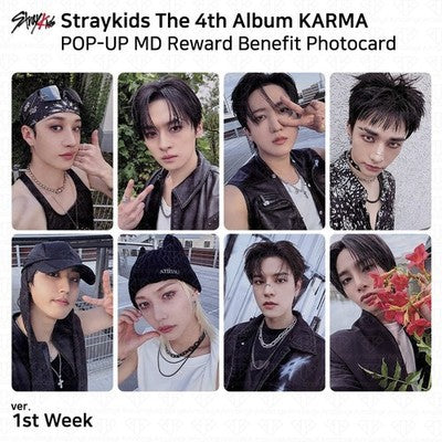 Stray Kids Karma Pop-Up Store 1 Photocards