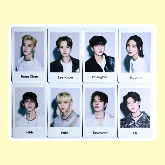 Stray Kids Scars Japan Polaroid Photocards