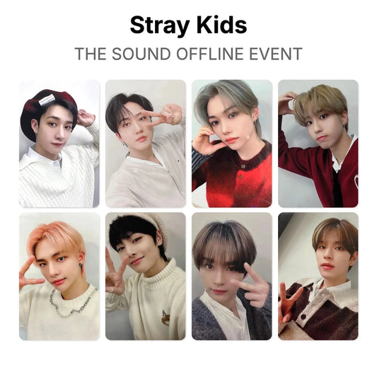 Stray Kids The Sound Offline Photocards