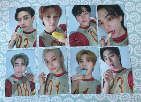 Stray Kids Social Path / Super Bowl Fanclub Double-Sided B Photocards