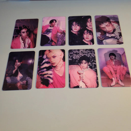 Stray Kids Do It Lenticular (Pink) Photocards