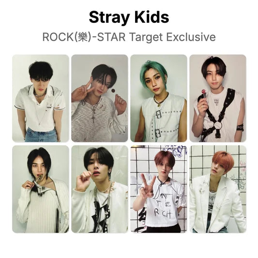 Stray Kids Rock-Star Target Photocards
